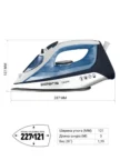Утюг POLARIS PIR 2483K 3m 1