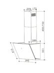 Вытяжка наклонная IL MONTE KH-DELUXE-6022-WH 13