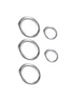 Защитное стекло BLUEO Galaxy S23 Ultra, Camera lens Armor metal 5 шт. Silver 1