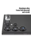 Защитное стекло BLUEO Galaxy S24 Ultra, Camera lens Armor metal 5 шт. Natural Titanium 2