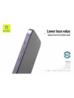 Защитное стекло BLUEO iPhone 13 Pro Max/14 Plus, Anti-peep Black (приватное) 2