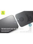 Защитное стекло BLUEO iPhone 14 Pro Max, Anti-peep Black (приватное) 11