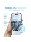 Защитное стекло BLUEO iPhone 14 Pro Max, Anti-peep Black (приватное) 3