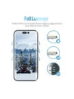 Защитное стекло BLUEO iPhone 14 Pro Max, Anti-peep Black (приватное) 5
