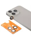 Защитное стекло BLUEO iPhone 14 Pro/14 Pro Max, Camera lens Armor metal 3 шт. Black (+installer) 2