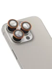 Защитное стекло BLUEO iPhone 14 Pro/14 Pro Max, Camera lens Armor metal 3 шт. Black (+installer) 3
