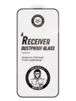 Защитное стекло BLUEO iPhone 15 Plus, Large arc Anti-Dust Anti-Stat Blk (защита динамика) 2