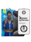 Защитное стекло BLUEO iPhone 15 Plus, Large arc Anti-Dust Anti-Stat Blk (защита динамика) 3