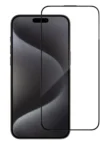 Защитное стекло BLUEO iPhone 15 Pro Max, Large arc Anti-Dust Anti-Static Black (защита динамика) 1