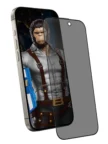 Защитное стекло BLUEO iPhone 16 Pro, Anti-peep Black (приватное) 3