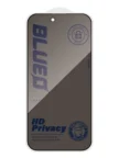 Защитное стекло BLUEO iPhone 17 Pro Max/16 Pro Max, Anti-Peep with Dustproof receiver Black 2