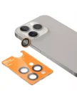 Защитное стекло BLUEO iPhone Air, Camera lens Aluminium 1 шт. Black (+installer) 2