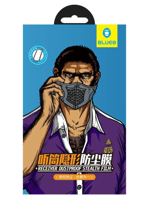 Защитное стекло BLUEO Receiver Dustproof Stealth (защ. сетка) для iPhone 11 /XR 1