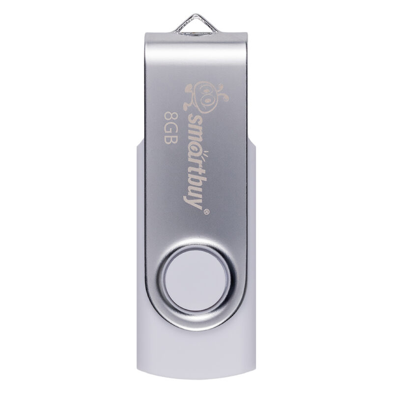 USB Флеш накопитель SMARTBUY 8GB TWIST USB 2.0 (Белый) 1