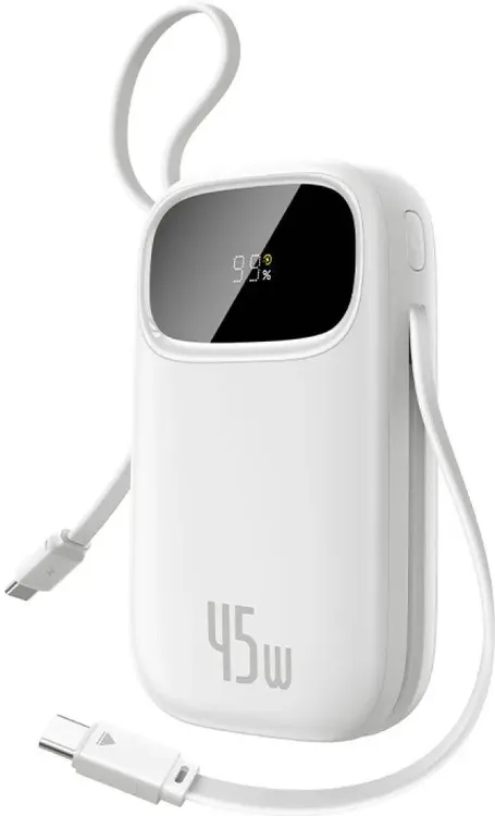 Портативный аккумулятор BASEUS EnerFill FC31 20000мА*ч 45Вт (Белый) 1