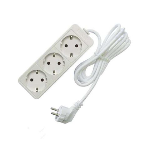 Сетевой удлиннитель СОЮЗ 3гн. ПВС с/з 3м (S-9303) 1