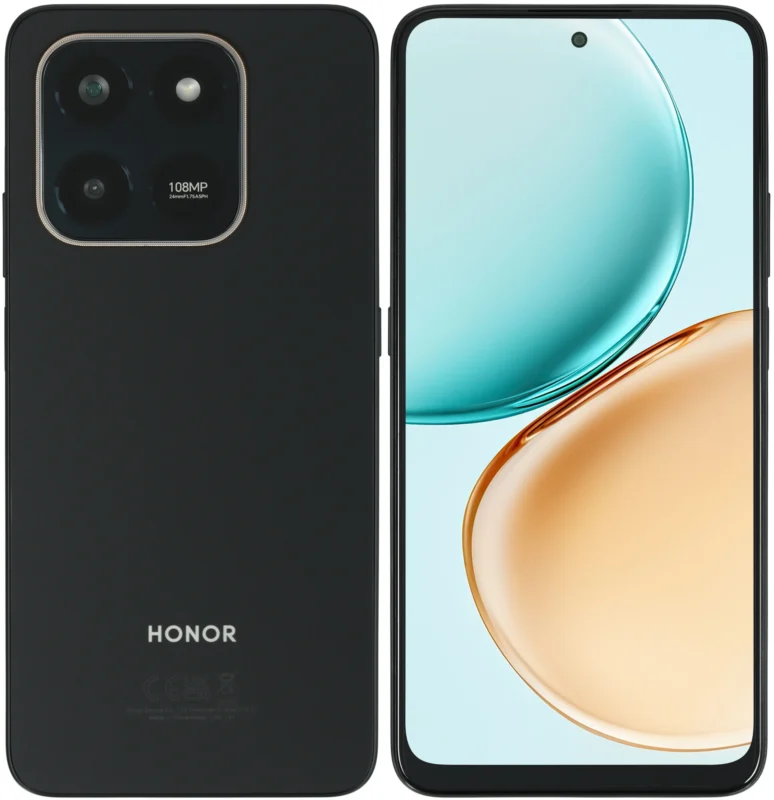 Смартфон HONOR X7d 8/256GB (Черный) 1