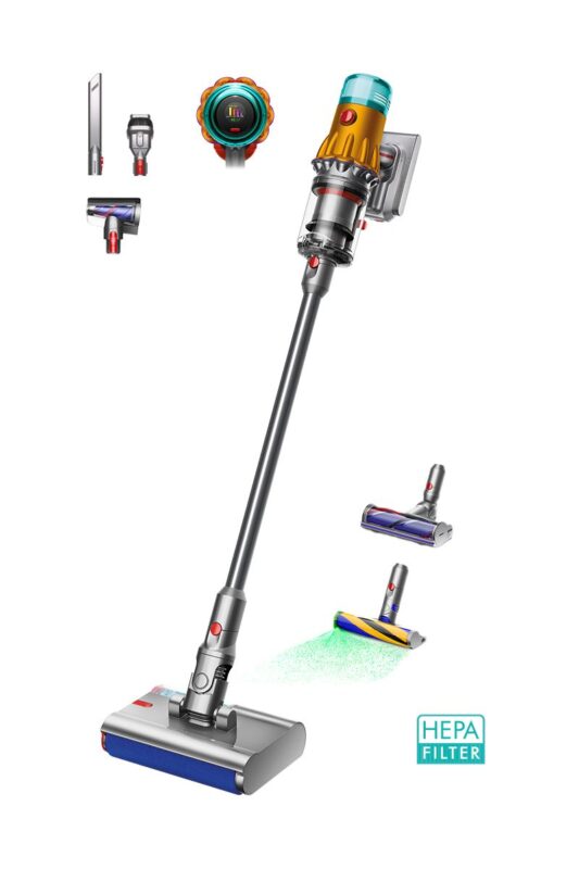 Пылесос вертикальный моющий DYSON V12S Detect Slim Submarine 1