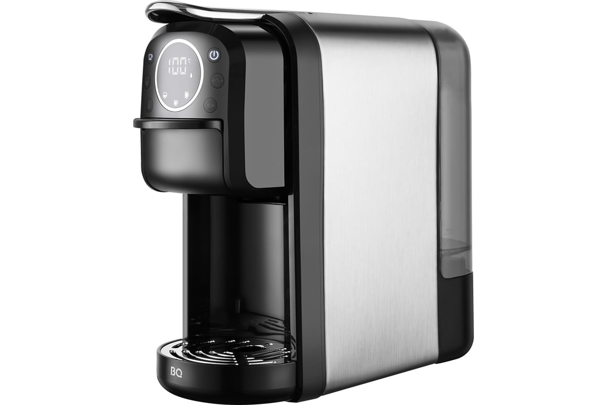 Кофеварка капсульная BQ CM3004 (Стальной-Черный) 1