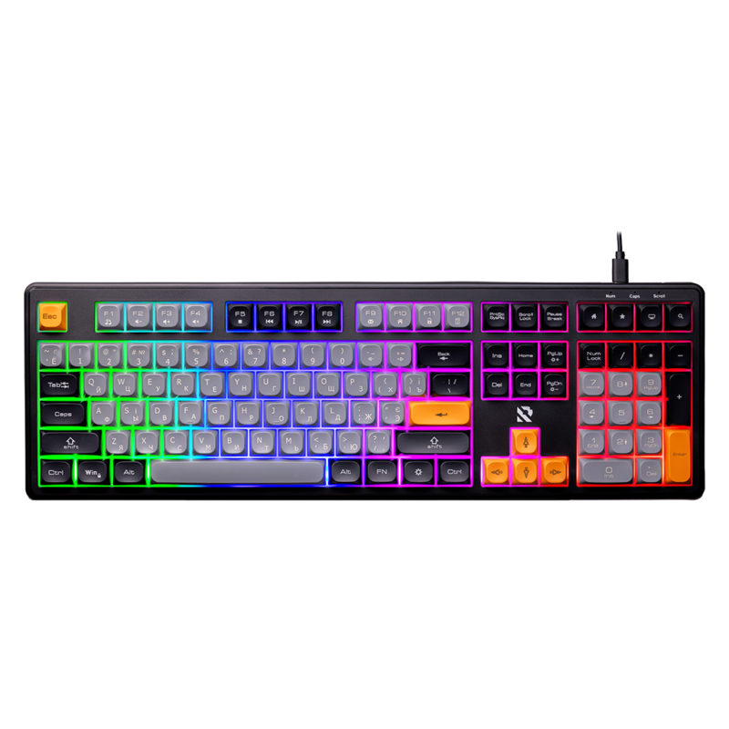 Клавиатура SMARTBUY RUSH Z38 (Черно-серая) 1