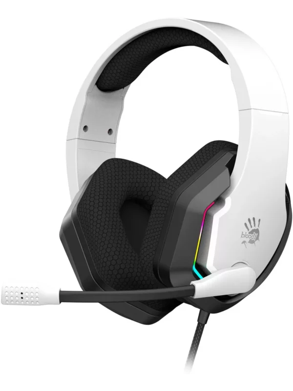 Проводная гарнитура A4TECH Bloody G260p (Бело/черная) 1