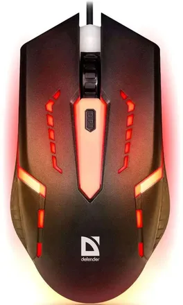 Мышь DEFENDER Flash MB-600L (Черный) 1