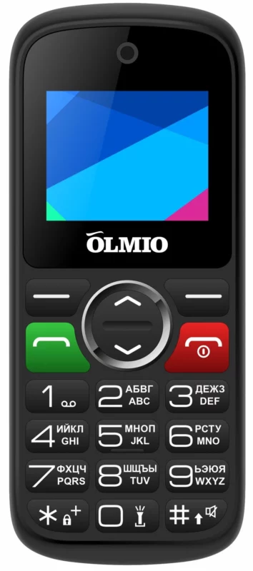 Мобильный телефон OLMIO C18 (Черный) 1