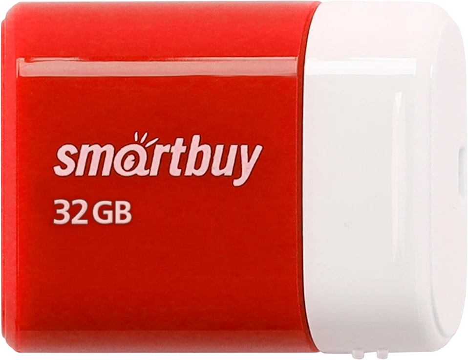 USB Флеш накопитель SMARTBUY 32GB LARA USB2.0 (Красный) 1