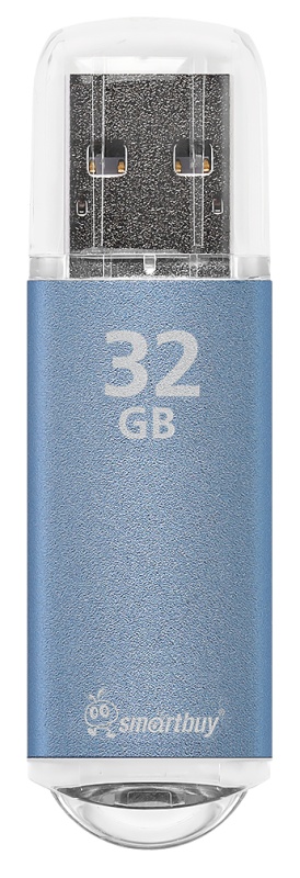 USB Флеш накопитель SMARTBUY 32GB V-Cut USB2.0 (Синий) 1