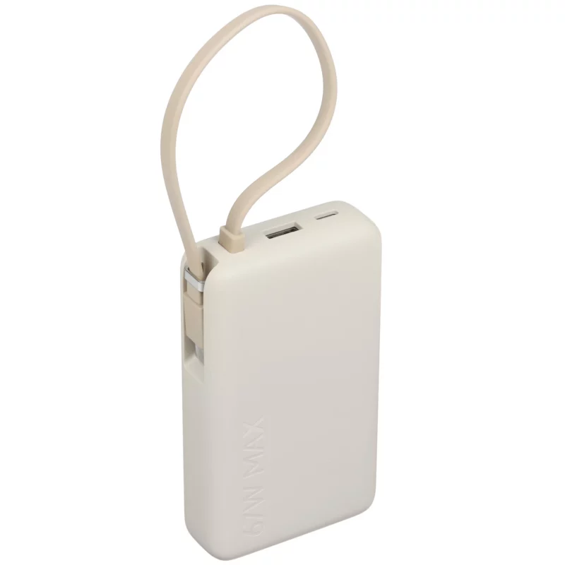 Портативный аккумулятор XIAOMI 67W 10000mAh (Integrated Cable) (Бежевый) 1