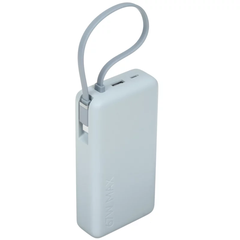 Портативный аккумулятор XIAOMI 67W 20000mAh (Integrated Cable) (Голубой) 1