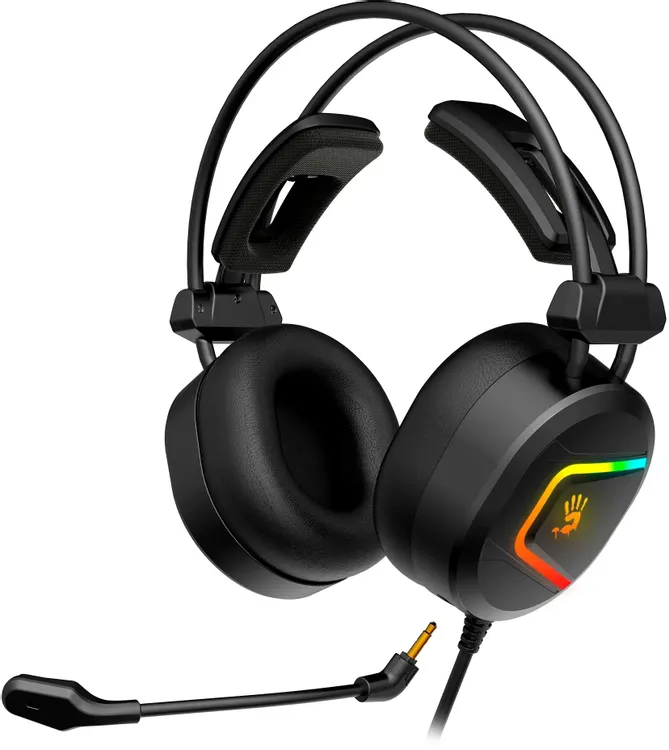 Проводная гарнитура A4TECH Bloody MC750 (Черная) 1